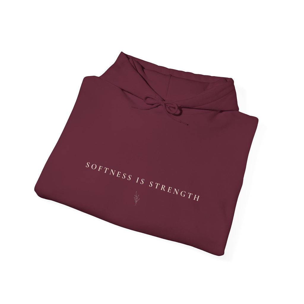 Softness Is Strength Hoodie — Veloura